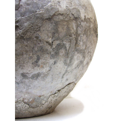 Wazon Rustykalny Dzban XL betonowy / gliniany Bielony